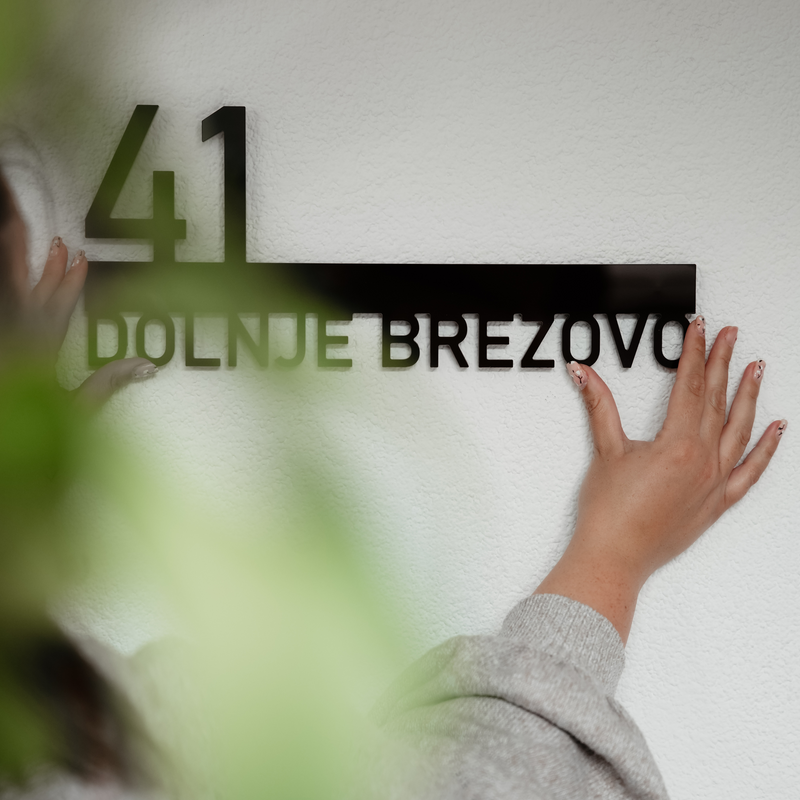 Hausnummer Groß
