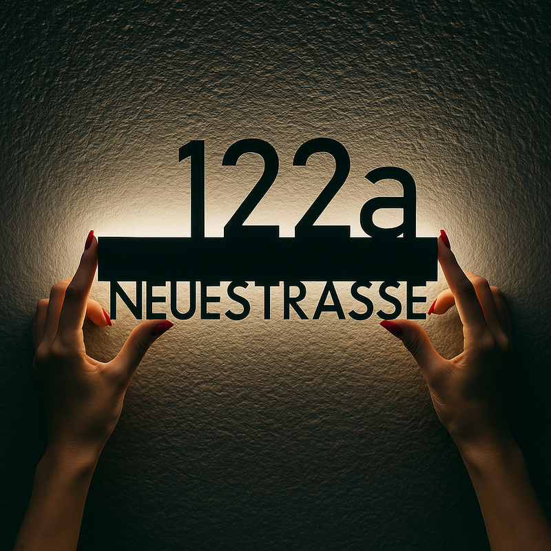 NÚMERO LED DE DISEÑO