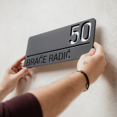 Ceramica Come Mestiere : Numeri Civici In Ceramica Modellata E Targa Per Cancello Con Nome - Foto 11