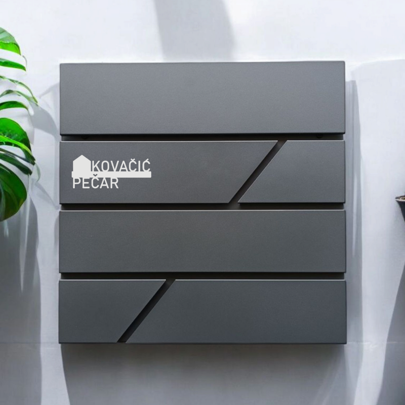 Manji natpis s kućom